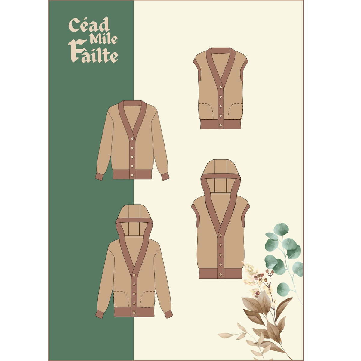 POCHETTE Cardigan DERRY