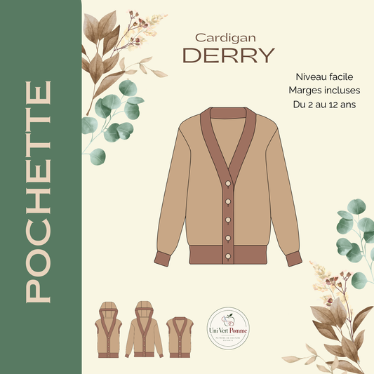 POCHETTE Cardigan DERRY
